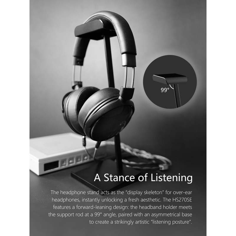 DD ddHiFi HS270SE Aluminum Alloy Forward-Tilting Headphone Stand with Hex