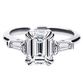 TIANYU GEMS Engagement Rings for Women, Sterling Silver GHI VVS Square Radiant Cut Moissanite Engagement Rings for Proposal Wedding Party Dress Costume Memorial Day, 7 UK, 18K Real Gold Plated,