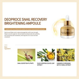 DEOPROCE SNAIL RECOVERY BRIGHTENING AMPOULE