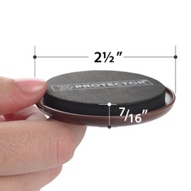 Furniture Sliders for Carpet X-PROTECTOR - 16 PCS Moving Pads 2 1/2" - Sliders for Furniture. Move Your Furniture Easily with Reusable Furniture Moving Sliders for Carpets!