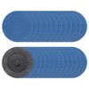 HARFINGTON 25pcs Quick Change Sanding Discs 2" 80 Grit R-Type