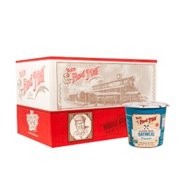 Bob's Red Mill Classic Oatmeal Cup, 1 cup (Pack of 12) - Non GMO, Organic, Whole Grain, Vegan, Kosher