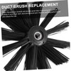 MERRYHAPY 2sets Cost Chimney Brush Head Dryer Vent Brush Without