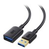 Cable Matters 2-Pack Short USB to USB Extension Cable 3