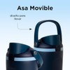 VIORA Termo de Acero Inoxidable Flow, Capacidad de 887 ml