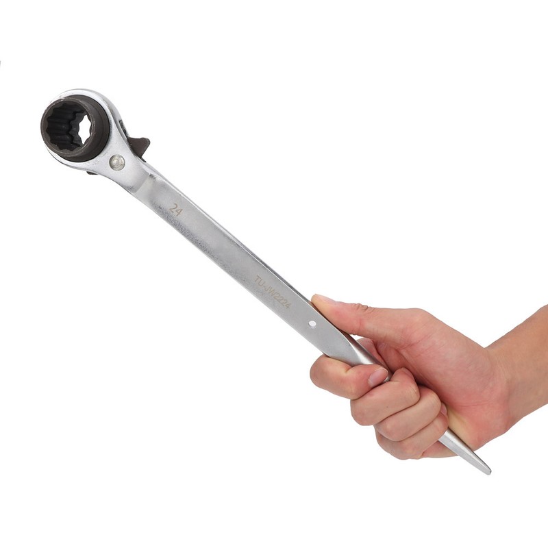 CR V Steel Tip Tail Ratchet Wrench Repairing Tool Mechanical