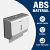Bertreno Commercial Paper Towel Dispenser Wall Mounted C-fold Hand Towel