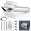Chumia 1.5 Inch ID Generator Exhaust Kit, Steel Double Wall