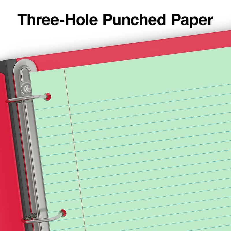STAPLES Wide Ruled Filler Paper, 8” x 10.5”, White, 120