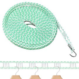 10m Clothes Lines, Portable Washing Line Extra Strong & Water Resistant