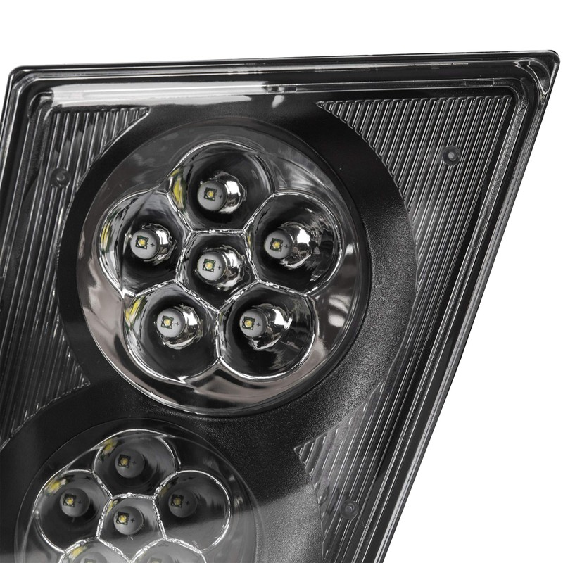 HECASA LED Fog Lights Pair Compatible with 2003-2017 Volvo VNL/VN