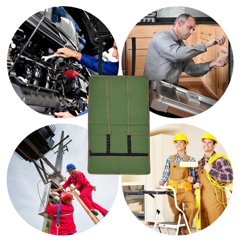 [通拓商品]PENGGONG Tool Storage Bag Roll Foldable Portable Roll up Tool