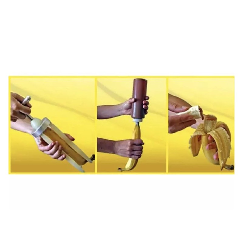 Destapa Banana Filler Corer Gadget Delicious Chocolate Banana Dessert in