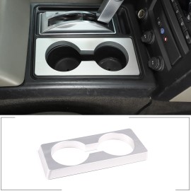 auguisy-motortrim For Hummer H2 2003-07 Aluminum Interior Shifter Console Cup Holder Heighten Pad