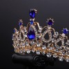 JWICOS Crystal Crowns Earrings Set for Women and Girls Tiaras