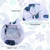 Shower Cap for Women - Waterproof Reusable Shower Adjustable Bow