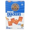 Pretzelized Sna CKS Crackers Pretzel Sea Salt 6.5 oz (Pack of 12)