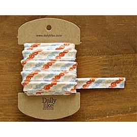 Daily Like Ribete Ribbon 01 Knit-11mm x 2.743m
