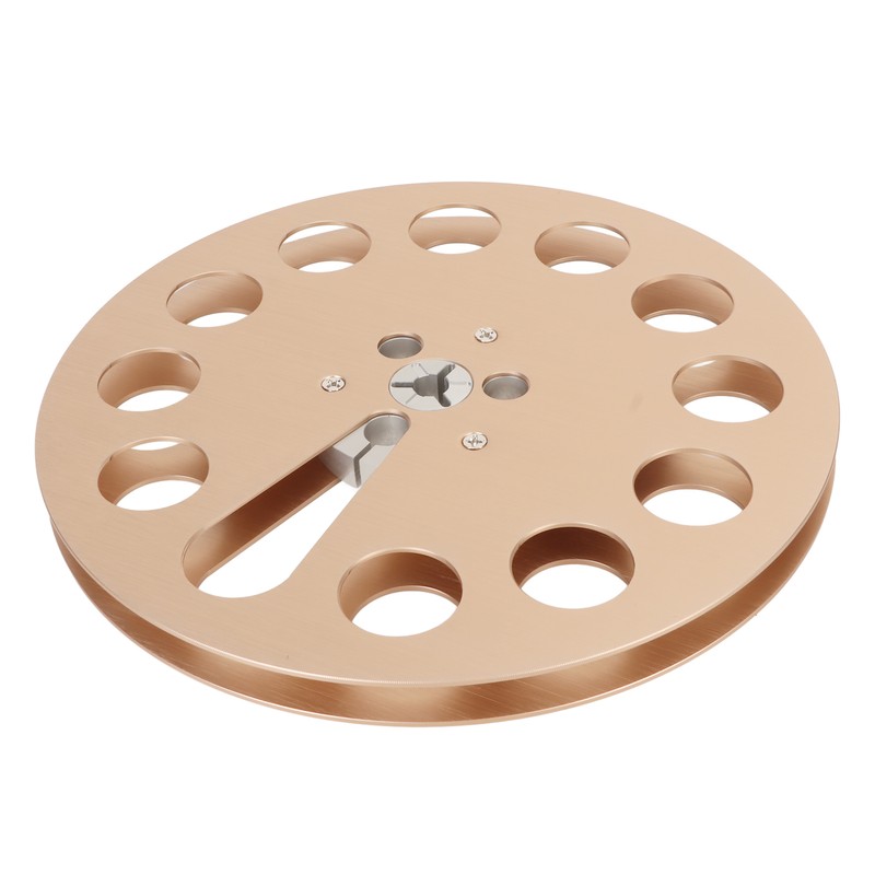 1/4 7 Inch Empty Tape Reel 11 Holes Universal Aluminum