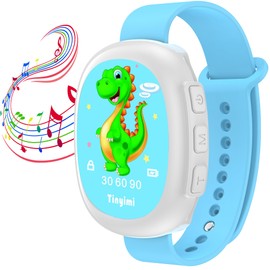 Tinyimi Potty Training with 5 Music Playing & Timer Setting Toilet Training Timer Dinosaur Pattern