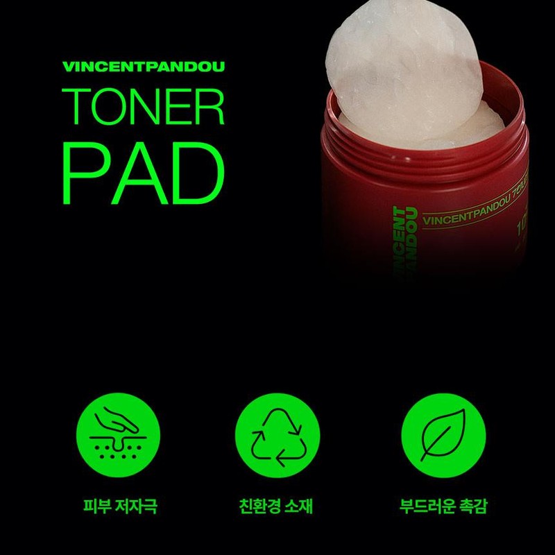 Partner company Vincent Pandu Big Diamond Cotton Pad Toner Pad