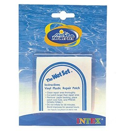 Intex Vinyl-Flicken, selbstklebend, Kunststoff, Luftmatratzen-Reparatur – 6 Stück