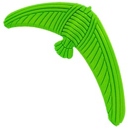 HuggleHounds Dog Toy for Aggressive Chewers - Extra Durable Interactive Toy for Dogs - Tug of War Chew Toy for All Breed - Non-Toxic Rubber| Made in USA (Large, LeLe)