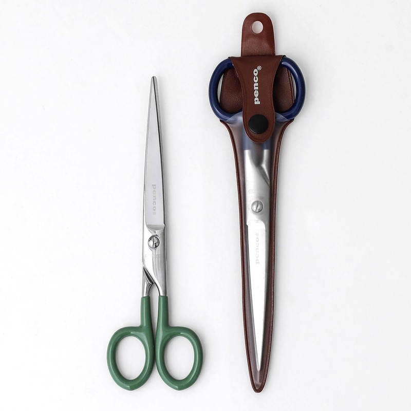 Penco Stainless Steel Scissors, L (Gray)