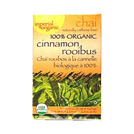 Uncle Lees Tea Imperial Organic Chai Cinnamon Rooibus Caffeine Free 18 Tea Bags