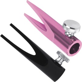 FOMIYES 2pcs Cylindrical Pencil Sharpener Pocket Sharpener Eyeliner Pencil Sharpener Eye Brow Pencil Sharpener Make up Pencil Sharpener Manual Student Eyebrow Pencil Aluminum Alloy