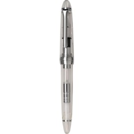 Sailor Fountain Pen, Profitolite Silver Trim, Demonstrator Model, Medium Point, 11-1075-300