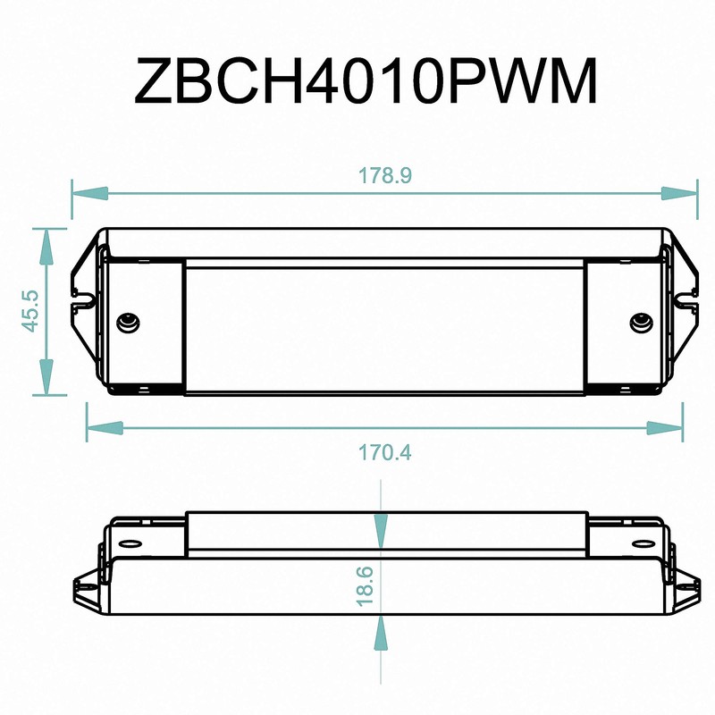 LED Connex Dimmer 1-10V to PWM 4 Channel up to