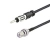 supmory F to AM/FM Adapter RG174 Coax Cable 12 inches