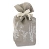 Helen Round Plastic Free, Reusable Natural Linen Bread Bag With