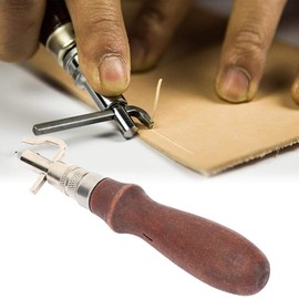 Leather Craft Tool 7 in 1 Pro Adjustable Sewing Slot Leather Edge Sewing Edges Filter Tool Leathercraft Kits