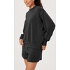 ODODOS Modal Soft Long Sleeve Oversized Sweatshirts for Women Crew