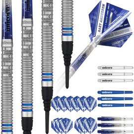 Unicorn Blue/Silver Darts 18g