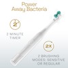 Colgate Total Battery Powered Electric Toothbrush, 1 Pack, Soft Bristle
