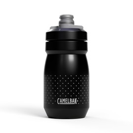 CamelBak Podium 15oz Bike Water Bottle - Easy Squeeze Bottle - Fits Most Bike Cages, Black