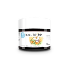 Mil Flores Bebé — MASSAGE BODY BALM ORANGE BLOSSOM 90 g | Bálsamo para Masaje Corporal | FLOR DE NARANJA | Aromaterapia | Con Aceites y Esencias 100% Naturales