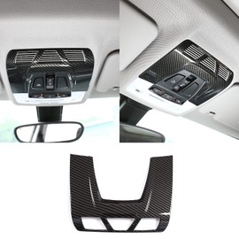 YUECHI for Toyota Supra GR A90 A91 MK5 2020-2022 Car Interior Front Reading lamp lampshade Trim car Interior roof Light (Carbon Fiber Pattern)