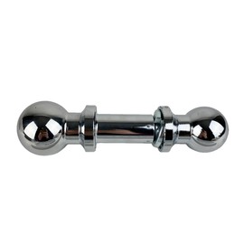 Trimax TDBHD22516 2” & 2-5/16” Double Tow Ball – Chrome, for HD Aluminum Hitches
