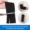 Velpeau Hand Socks for Splint (Pack of 10), Breathable, Thin