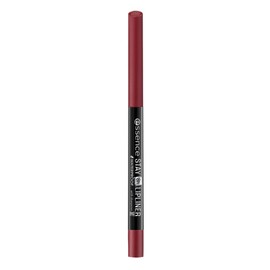 essence Stay 8h Waterproof Lip Pencil, Lip Liner Pencil, Mask-Proof, Kiss-Proof, No. 06 Now or Never, Red, Colour-Intensive, Matt, Vegan, Waterproof, Microplastic Particulate Free (0.28 g)