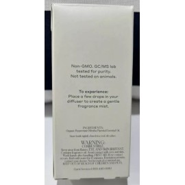 Casaluna Essential Oil Peppermint 2 Bottle Pack 100% Pure .33 Fl oz 10 mL