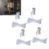 4pcs LED Display Spot Lights 5V Dimmable USB Mini Spotlight