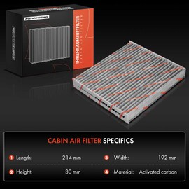 Frankberg Cabin Air Filter Compatible with Charade VIII Elaris Finn Jagua.r F-Pace X761 Rang.e Rove.r IV L405 CT ZWA10 ES V6 GS S19 NX Z1 RX L1 Legacy V BM Replace# 87139-50060
