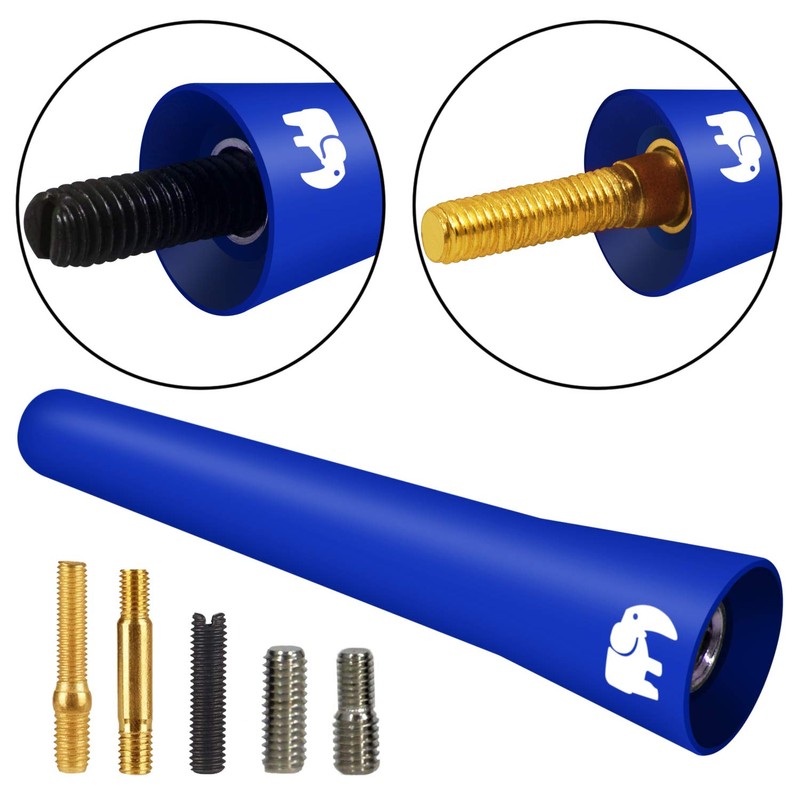 ONE250 2.5" inch Short Copper Core Antenna, Compatible with Chrysler