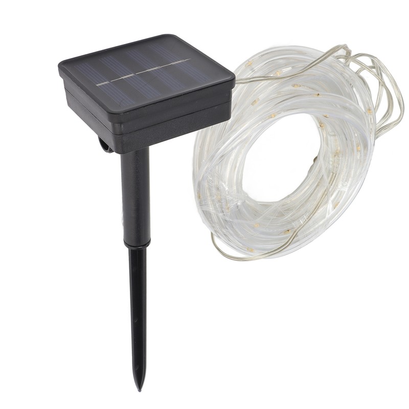 Solar Rope String Lights Waterproof High Brightness LED Solar String