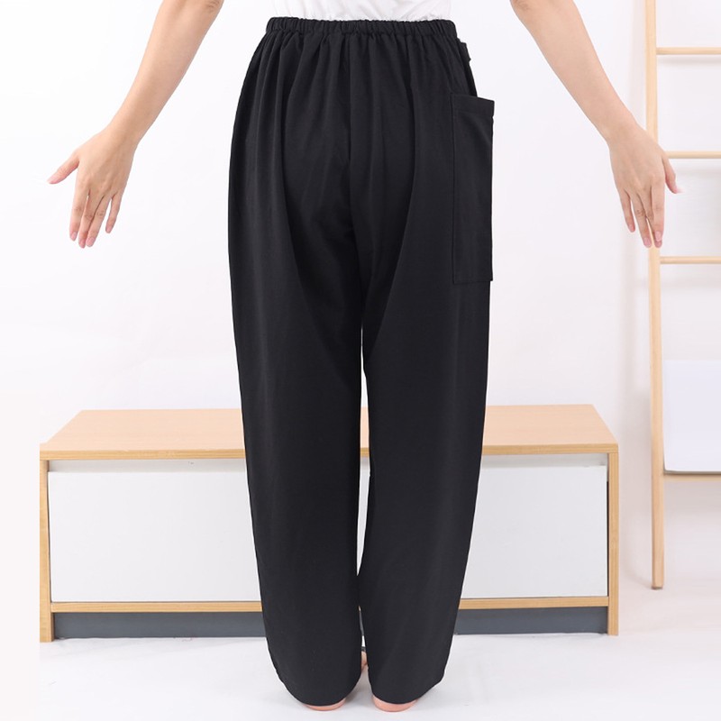 Catheter Leg Bag Pants Single Pocket Soft Cotton Urine Bag